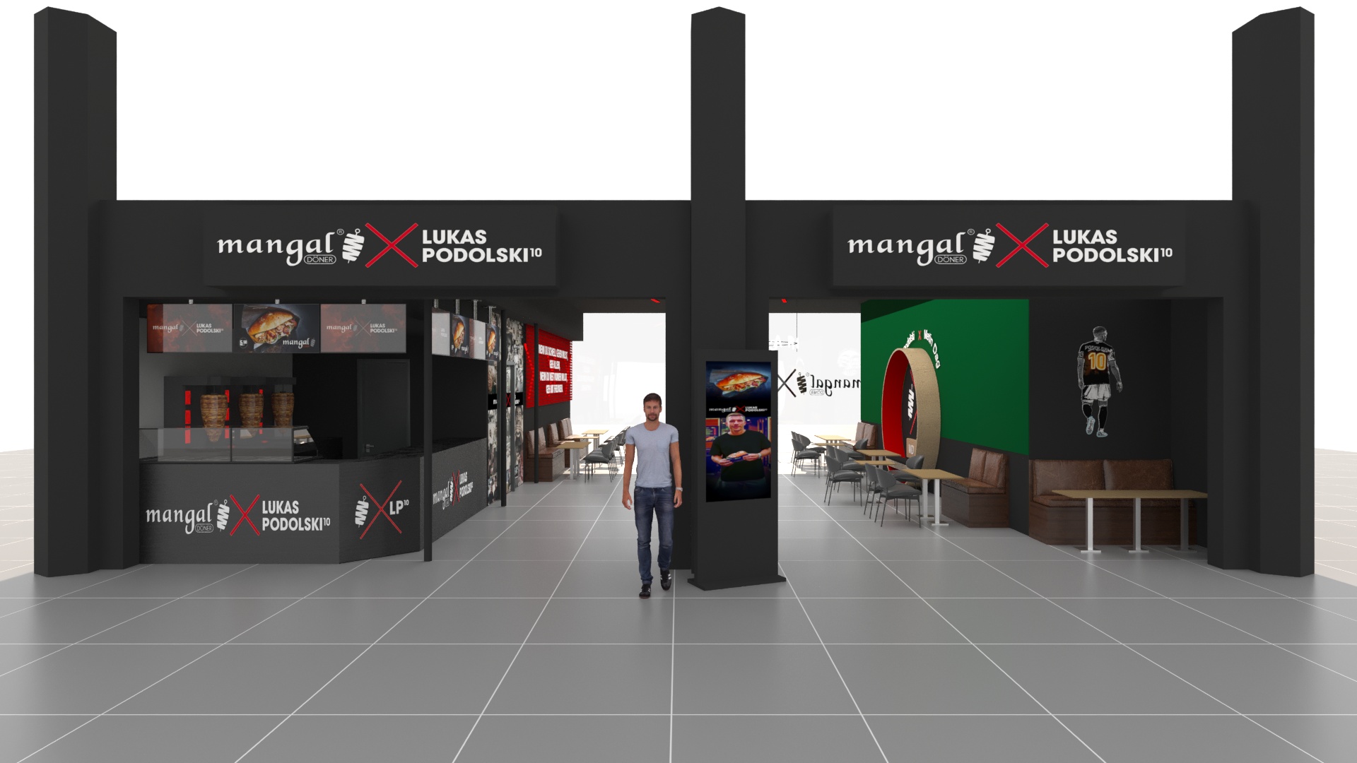 Projekt MANGAL x LP10 - Köln - Außenfassade